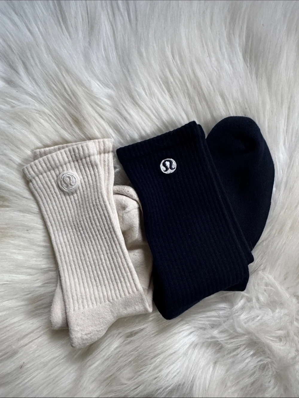 Lululemon Unisex Daily Essential Crew Lenth Socks